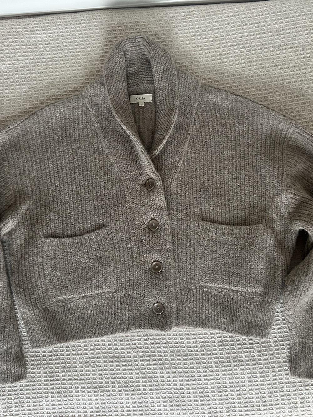 OZMA Sloan Cardigan in Brush